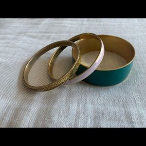 JCrew Gold Bangle Set